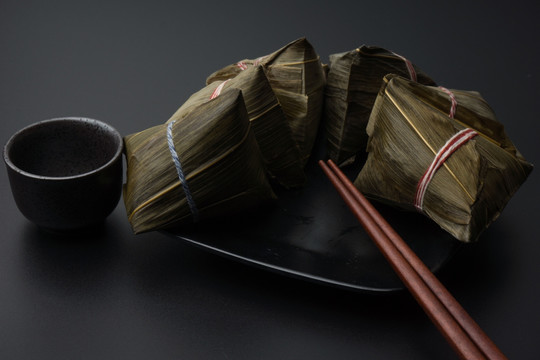 端午节三角糯米粽