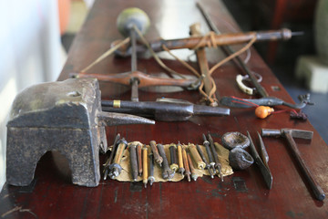 锔瓷工具
