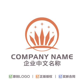 皇冠 酒店 地产LOGO