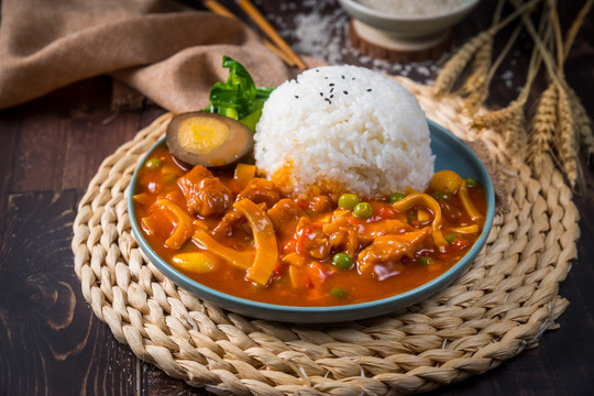 鸡肉饭