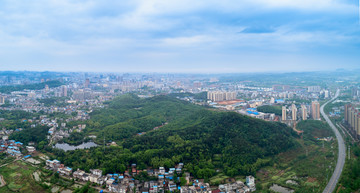 城市上空