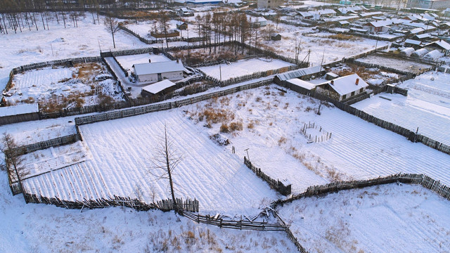 山里人家院落