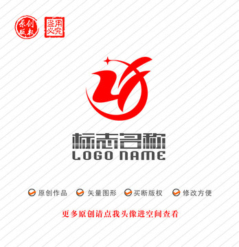 ZYXHQ标志飞鸟星logo