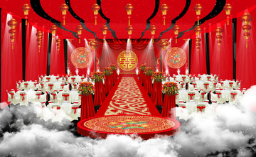 中式婚庆设计