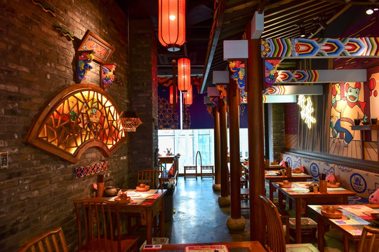 中式餐馆 餐厅