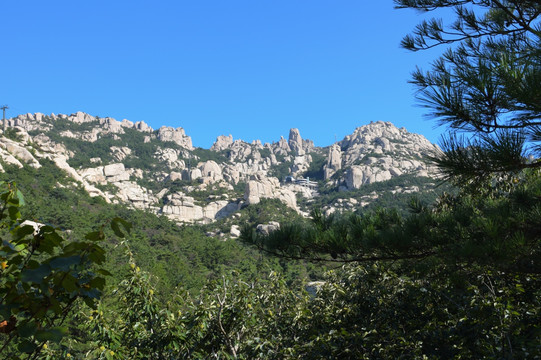 崂山风景 崂山顶峰