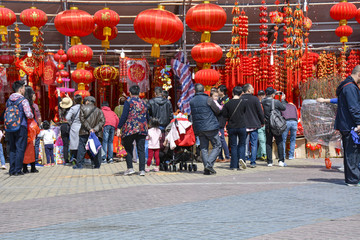 春节年货市场