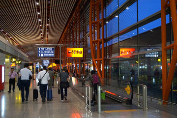 北京T3航站楼 候机楼内景