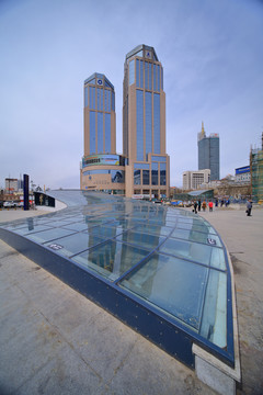 哈尔滨建设银行 现代建筑