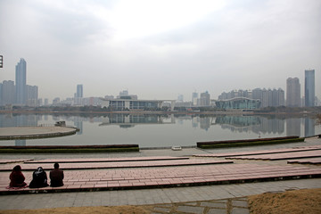 月湖风景区 武汉