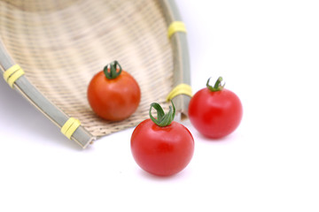 棚拍小番茄高清图片素材