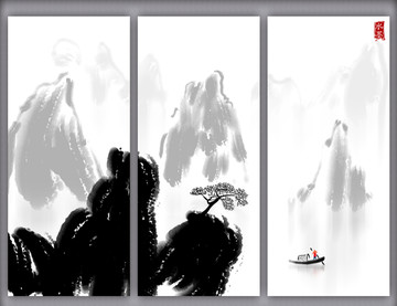 写意山水画