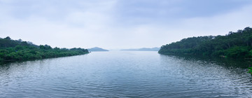平静的湖面