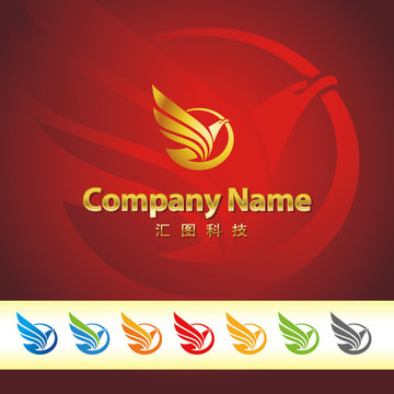 飞鹰logo 鹰展翅