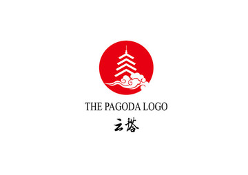 宝塔logo设计