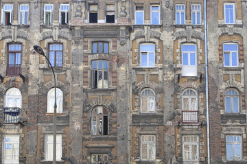 布拉格区的老建筑