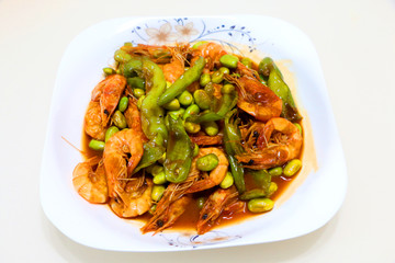 爆炒大虾
