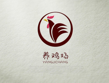养鸡场logo鸡农产品logo
