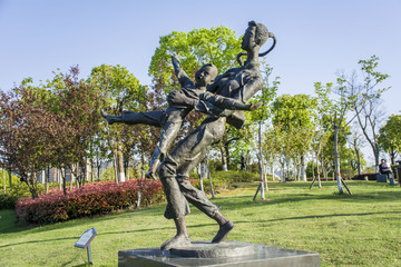 芜湖雕塑公园 童年记忆系列