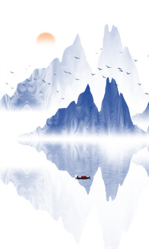 山水画