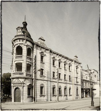 老上海 民国建筑 老上海街景