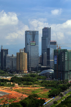 惠州江北新区城市建筑风光