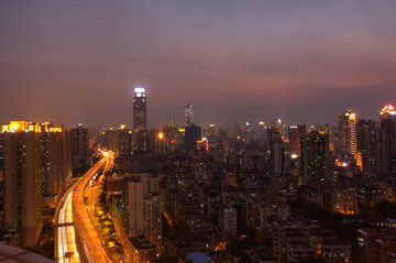 广州城市夜景