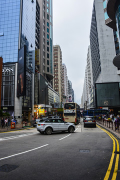 香港街道 尖沙咀商业街