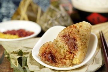桂花豆沙粽3