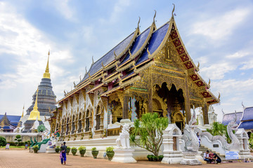 泰国清迈蓝庙班顿寺