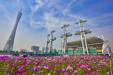 花城广场 广州塔