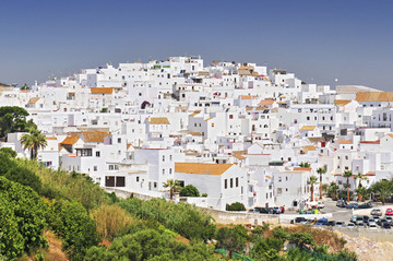 西班牙加的斯白色城镇