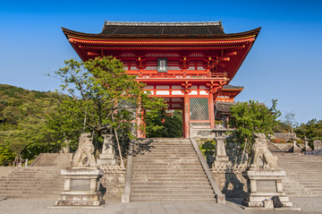 京都的清水寺德拉寺