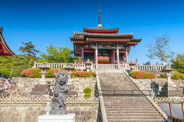 京都的清水寺德拉寺