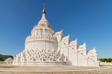 缅甸的辛比梅宝塔泰姬陵