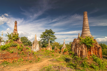 缅甸掸邦佛教佛塔