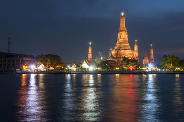 湄南河夜景