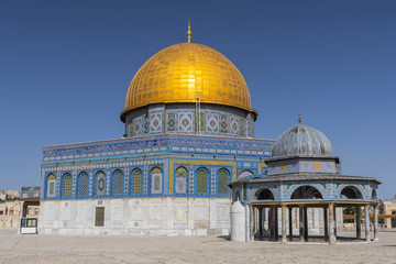 耶路撒冷圣殿山上的岩石圆顶