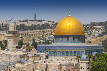 耶路撒冷圣殿山上的岩石圆顶