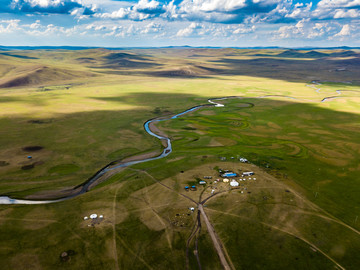 呼伦贝尔莫日格勒河蒙古部落