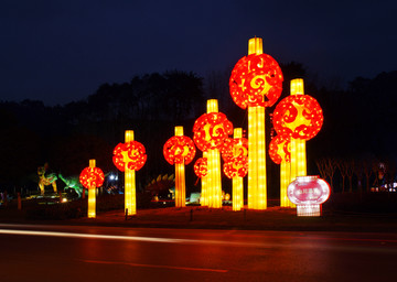 自贡夜景 盐都夜景