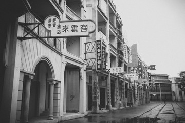 老广州老香港老上海民国场景