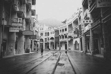 老广州老香港老上海民国街景