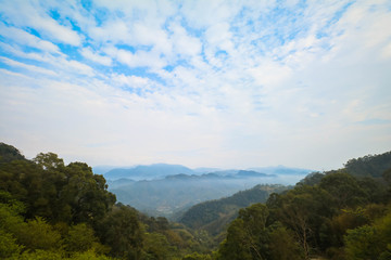 在台湾旅行拍摄的高山