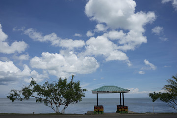 蓬塔戈达的海景