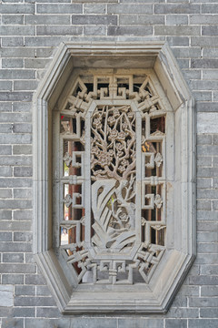 中式窗格 镂空花窗