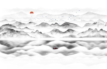 山水画