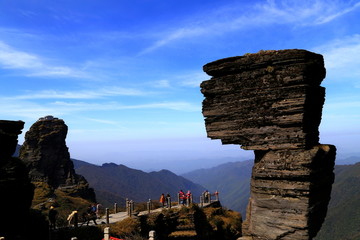 梵净山 蘑菇石