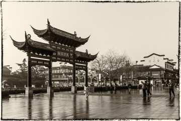 南京夫子庙老照片 老南京