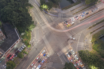 交通十字路口